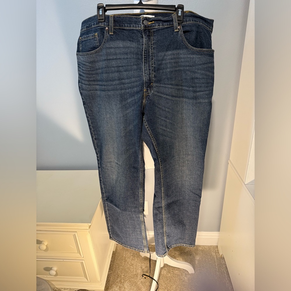 Signature by Levi Strauss Dark Blue Relaxed Jeans size 42/30